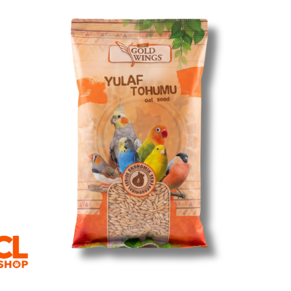 Gold Wings Premium Yulaf Tohumu Kuş Yemi 400 gr (Ekonomik Seri)