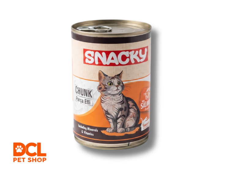 Snacky Chunk Parça Somonlu Yetişkin Kedi Konserve Mamas 400 gr