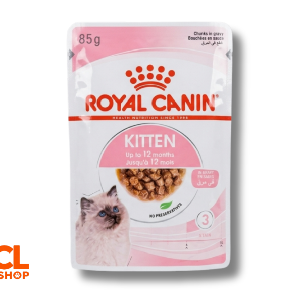 Royal Canin Kitten Gravy Soslu Yavru Kedi Yaş Maması 85 gr