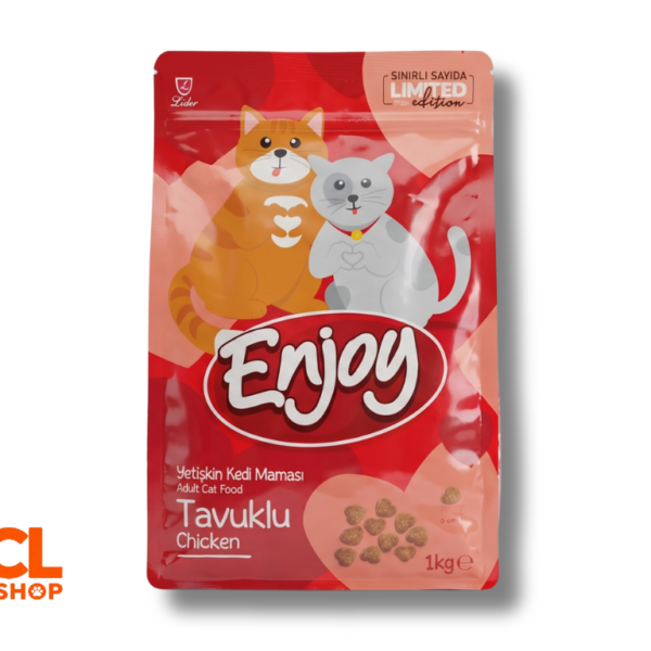 Enjoy Tavuklu Yetişkin Kedi Maması 1 kg (Limited Edition)