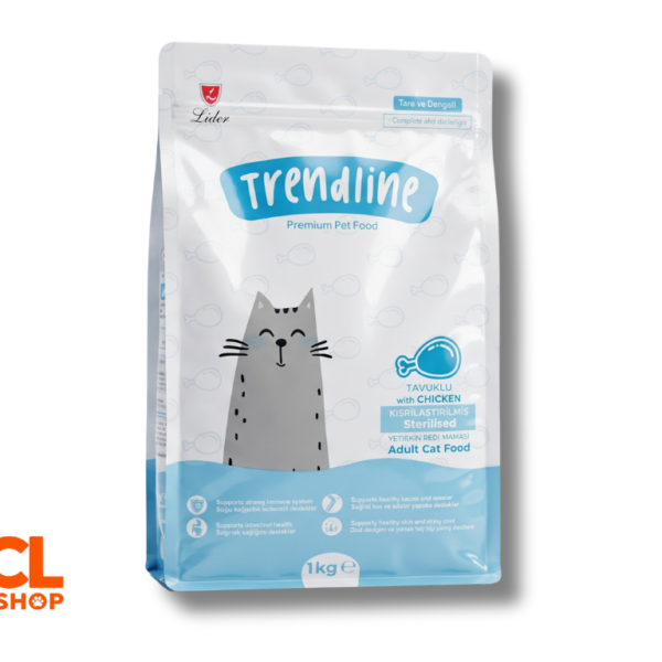 Trendline Tavuklu Kısırlaştırılmış Yetişkin Kedi Maması 1 kg